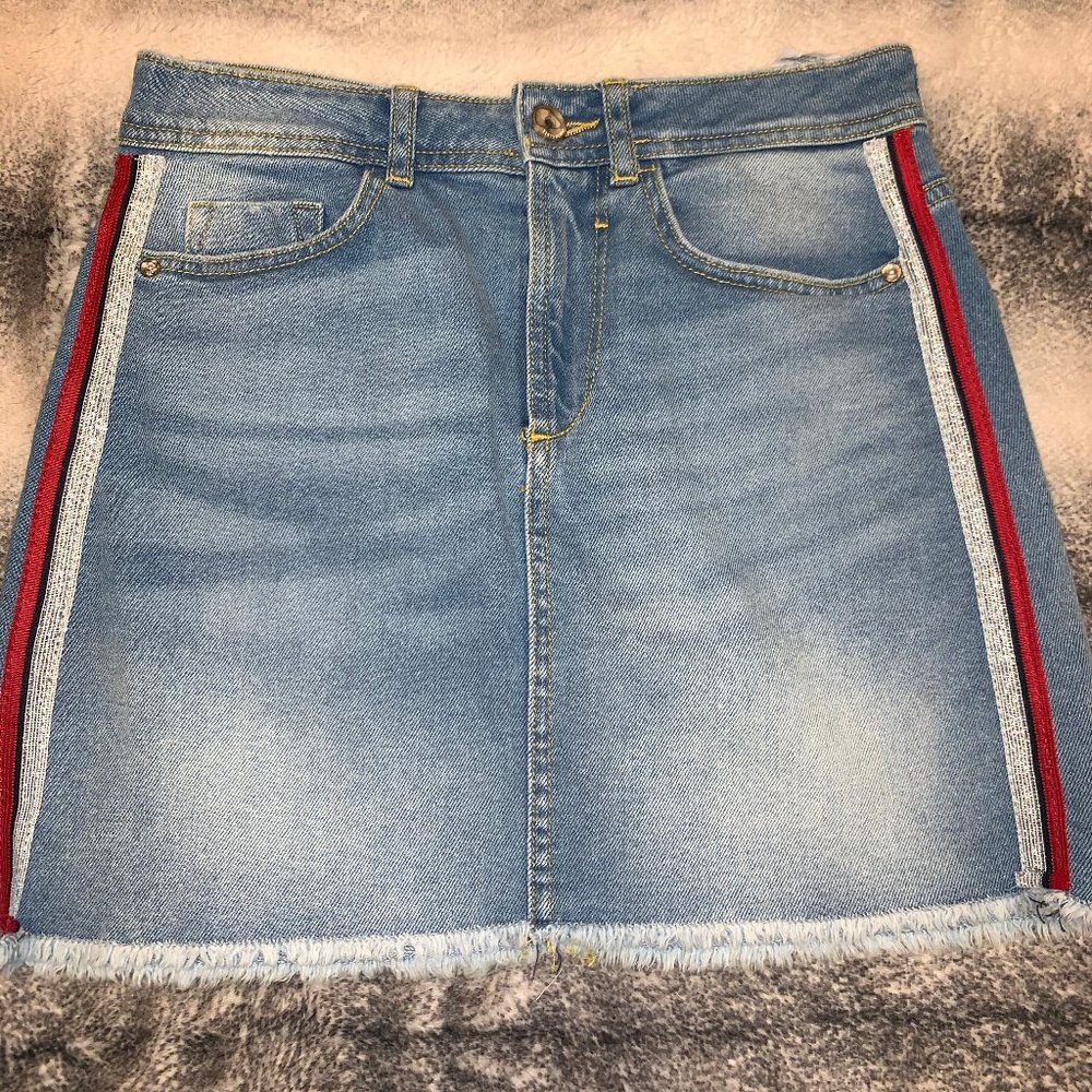 ZARA Jean Skirt